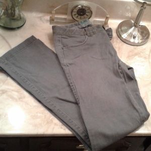 American Eagle light wash navy denim pant